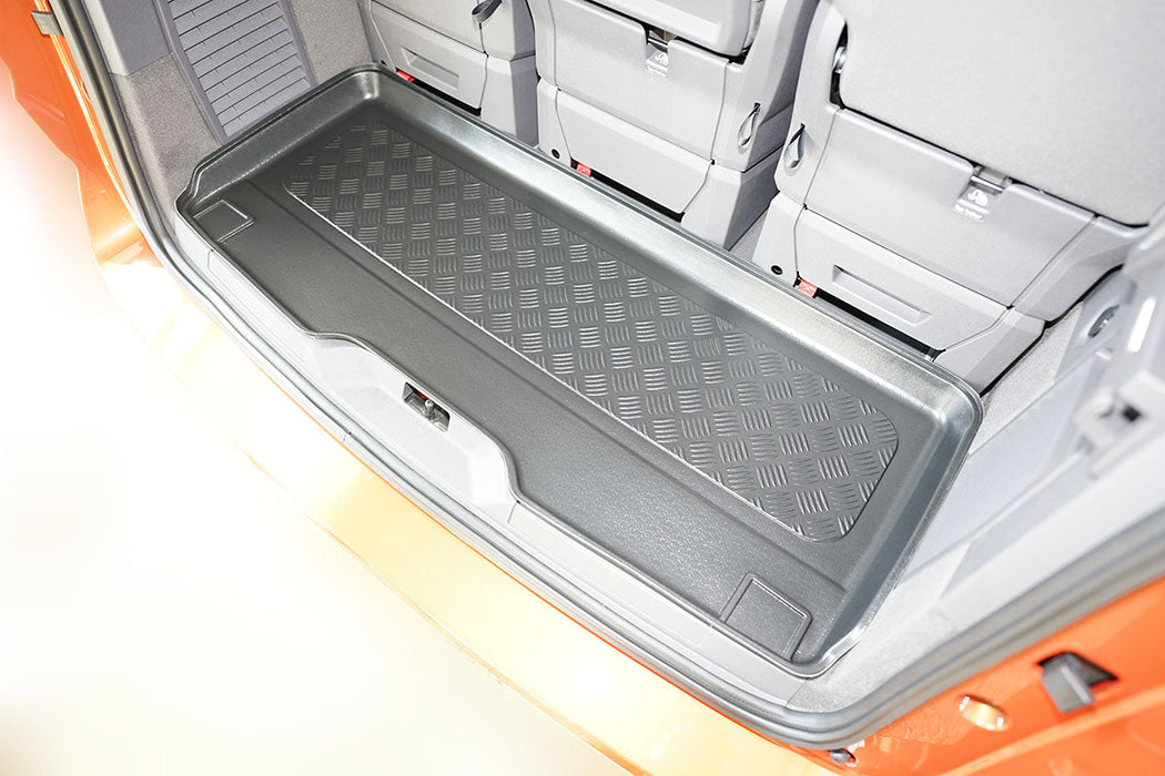 Tavite portbagaj Volkswagen T7 Multivan, caroserie van, an fabricatie 10.2021 - prezent, ampatament scurt, in spatele randului 3
