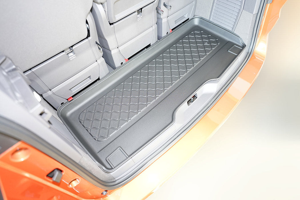 Tavite portbagaj Volkswagen T7 Multivan, caroserie van, an fabricatie 10.2021 - prezent, ampatament scurt, in spatele randului 3