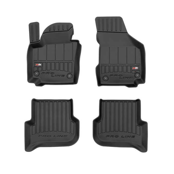 Covorase auto tip tavita Seat Altea, an fabricatie 2004 - 08.2015, caroserie hatchback distanta dintre sistemele de prindere de 31.5 cm sofer / 30.4 cm pasager