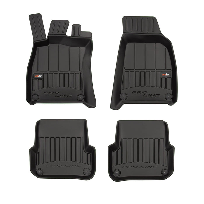 Covorase auto tip tavita Audi A6 C6 fabricatie 2004 - 03.2006, caroserie combi, inainte de facelift, distanța dintre prinderile din spate: 37.5 cm #1