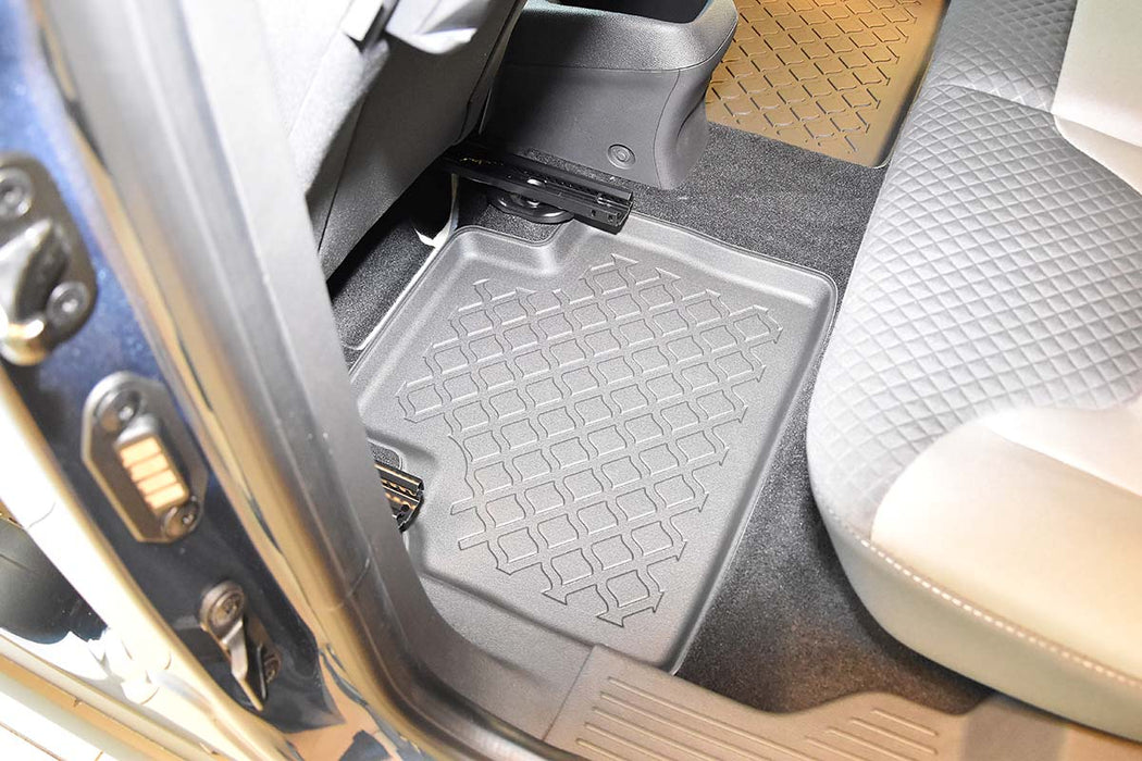 Covorase auto tip tavita Ford Tourneo Courier, an fabricatie 06.2014 - 09.2023, caroserie van 5 locuri, inclusiv facelift