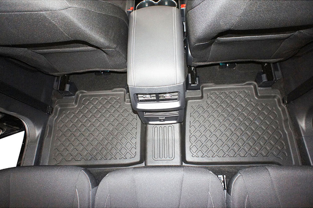 Covorase auto tip tavita Ford S-Max II, an fabricatie 09.2015 - prezent, caroserie van 5-7 locuri, fara rand 3, inclusiv facelift