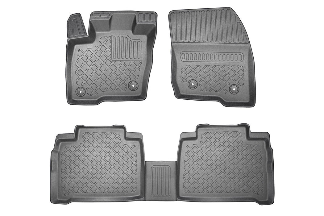 Covorase auto tip tavita Ford S-Max II, an fabricatie 09.2015 - prezent, caroserie van 5-7 locuri, fara rand 3, inclusiv facelift