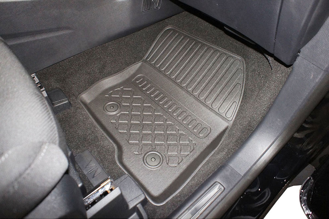 Covorase auto tip tavita Ford S-Max II, an fabricatie 09.2015 - prezent, caroserie van 5-7 locuri, fara rand 3, inclusiv facelift