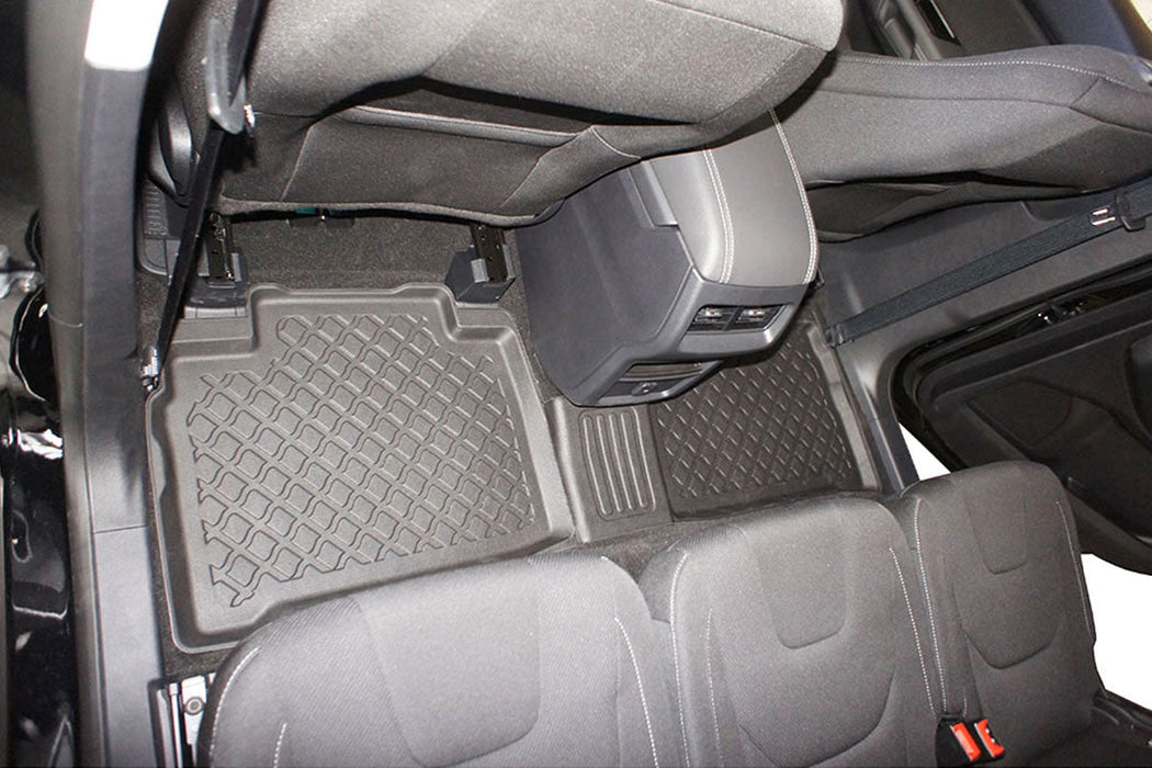 Covorase auto tip tavita Ford S-Max II, an fabricatie 09.2015 - prezent, caroserie van 5-7 locuri, fara rand 3, inclusiv facelift