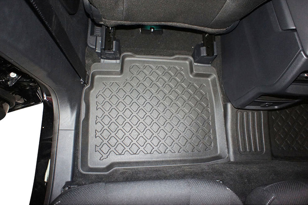 Covorase auto tip tavita Ford S-Max II, an fabricatie 09.2015 - prezent, caroserie van 5-7 locuri, fara rand 3, inclusiv facelift