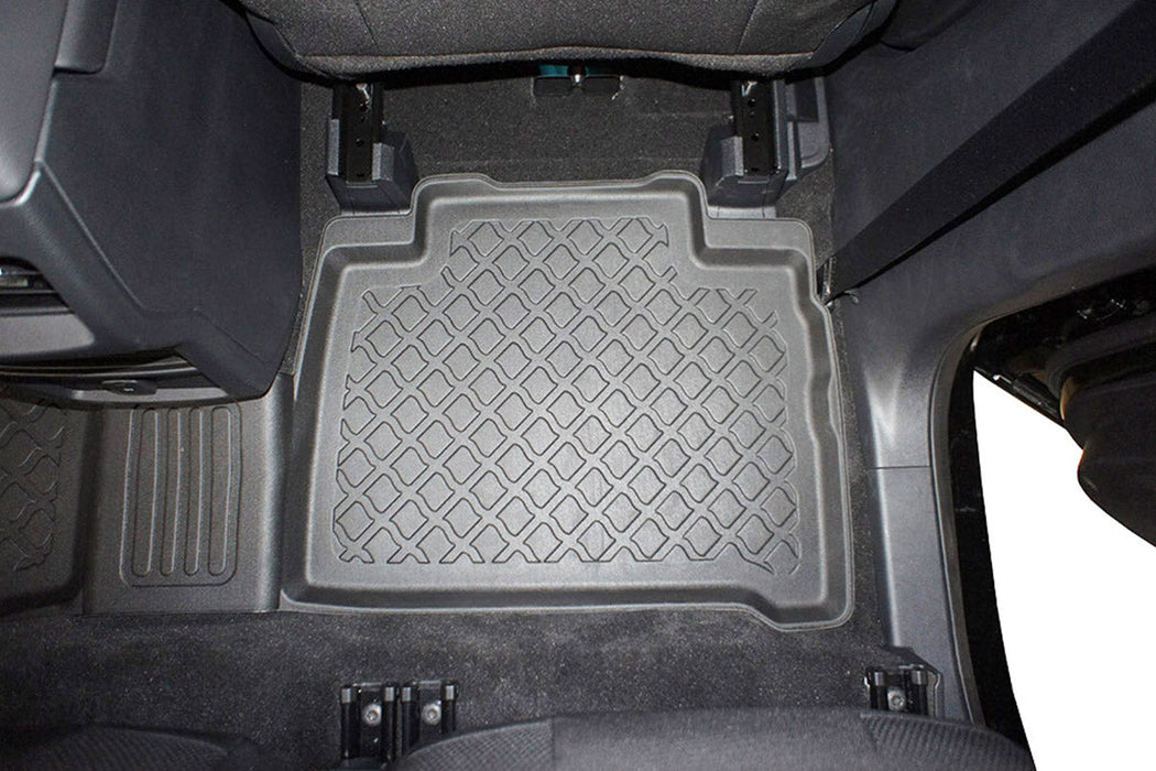 Covorase auto tip tavita Ford S-Max II, an fabricatie 09.2015 - prezent, caroserie van 5-7 locuri, fara rand 3, inclusiv facelift