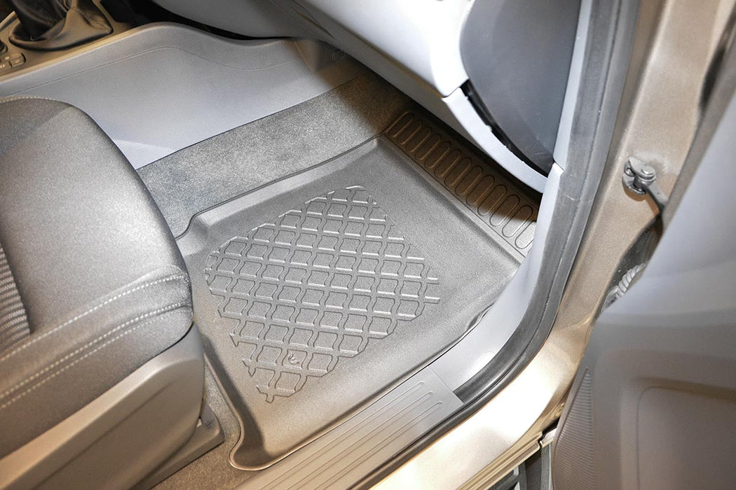Covorase auto tip tavita Ford Ranger, an fabricatie 12.2015 - 10.2022, caroserie pick-up cabina dubla, inclusiv facelift