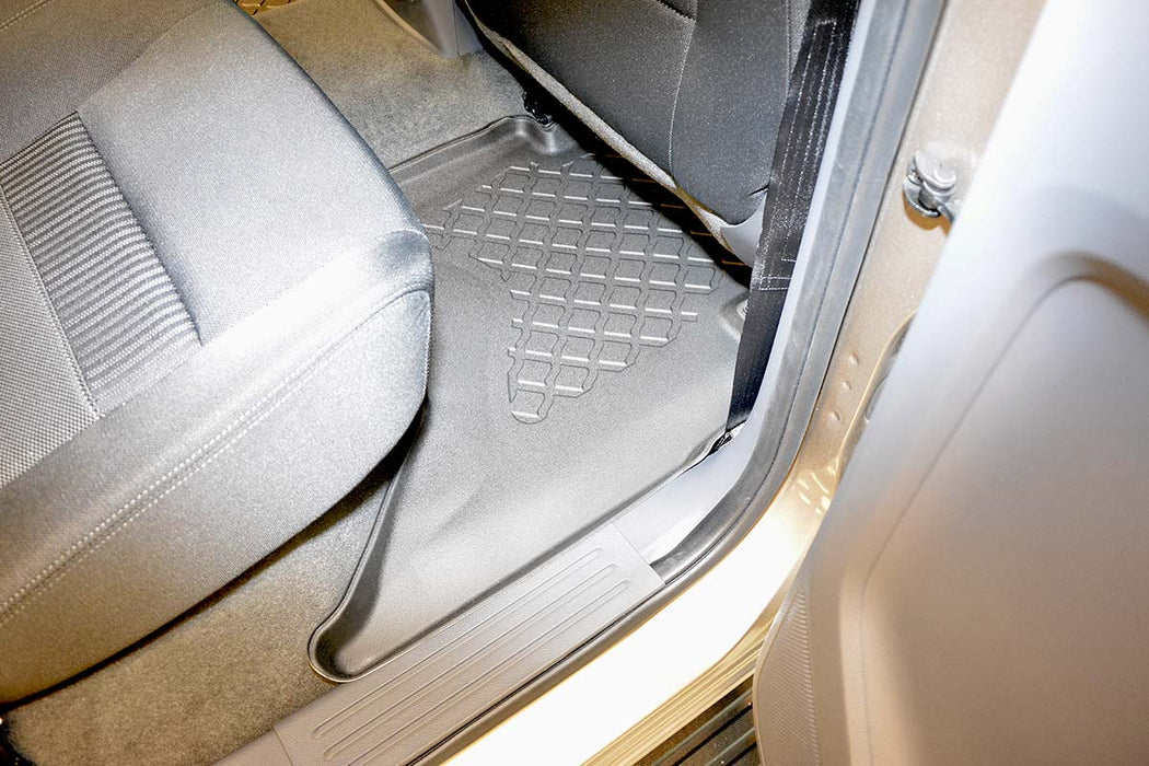 Covorase auto tip tavita Ford Ranger, an fabricatie 12.2015 - 10.2022, caroserie pick-up cabina dubla, inclusiv facelift
