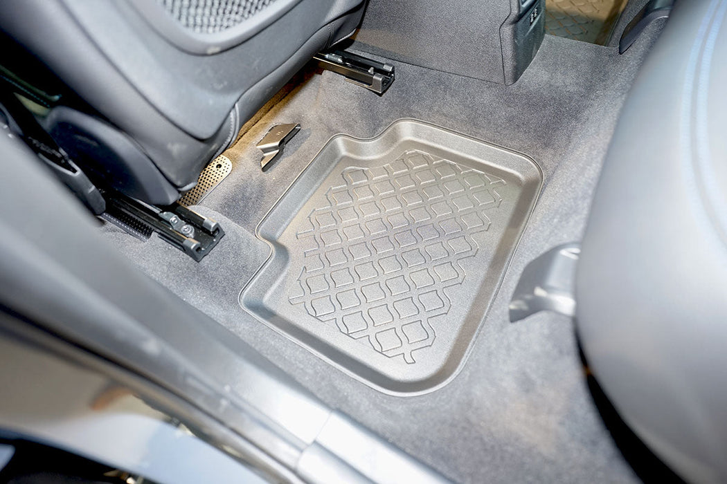Covorase auto tip tavita BMW X1 F48, an fabricatie 10.2015 - 09.2022, caroserie suv inclusiv facelift, nu corespunde pentru phev