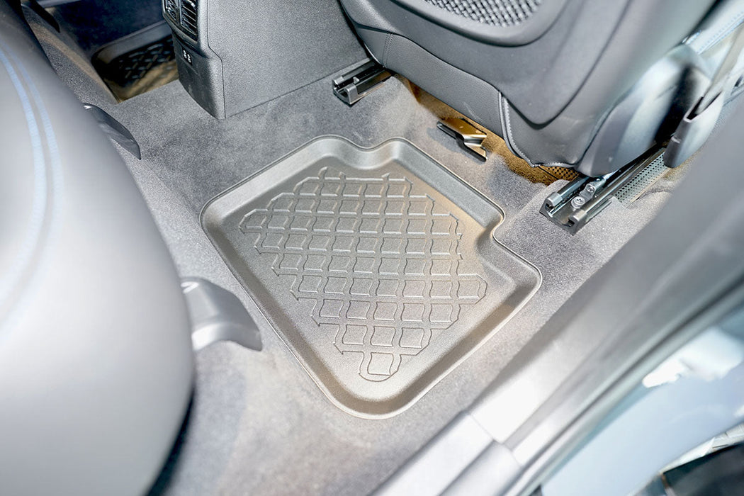 Covorase auto tip tavita BMW X1 F48, an fabricatie 10.2015 - 09.2022, caroserie suv inclusiv facelift, nu corespunde pentru phev