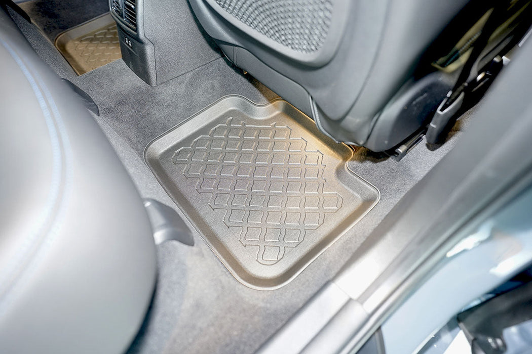 Covorase auto tip tavita BMW X1 F48, an fabricatie 10.2015 - 09.2022, caroserie suv inclusiv facelift, nu corespunde pentru phev