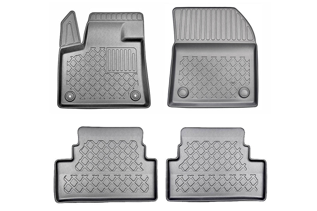 Covorase auto tip tavita Peugeot 3008 II, an fabricatie 11.2016 - 11.2023, caroserie suv inclusiv facelift, fara sistem focal hi-fi