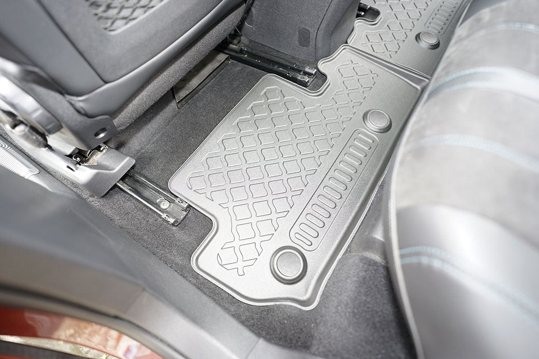Covorase auto tip tavita Peugeot 3008 II, an fabricatie 11.2016 - 11.2023, caroserie suv inclusiv facelift, nu corespunde pentru hybrid si hybrid4, cu sistem focal hi-fi