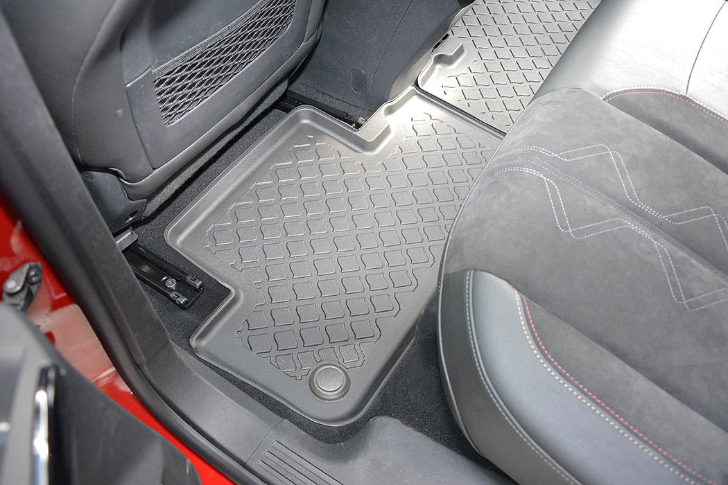 Covorase auto tip tavita DS 7 DS E-Tense PHEV, an fabricatie 07.2019 - prezent, caroserie suv facelift, nu corespunde pentru versiunea cu tunel median pe randul 2