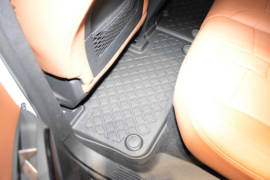 Covorase auto tip tavita DS 7 DS E-Tense PHEV, an fabricatie 07.2019 - prezent, caroserie suv facelift, nu corespunde pentru versiunea cu tunel median pe randul 2