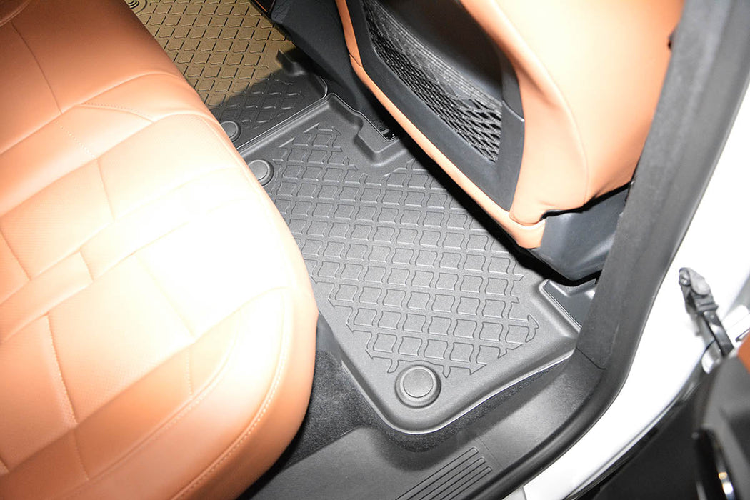 Covorase auto tip tavita DS 7 DS E-Tense PHEV, an fabricatie 07.2019 - prezent, caroserie suv facelift, nu corespunde pentru versiunea cu tunel median pe randul 2