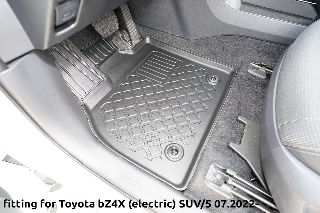Covorase auto tip tavita Toyota bZ4X fabricatie 07.2022 - prezent, caroserie suv #1