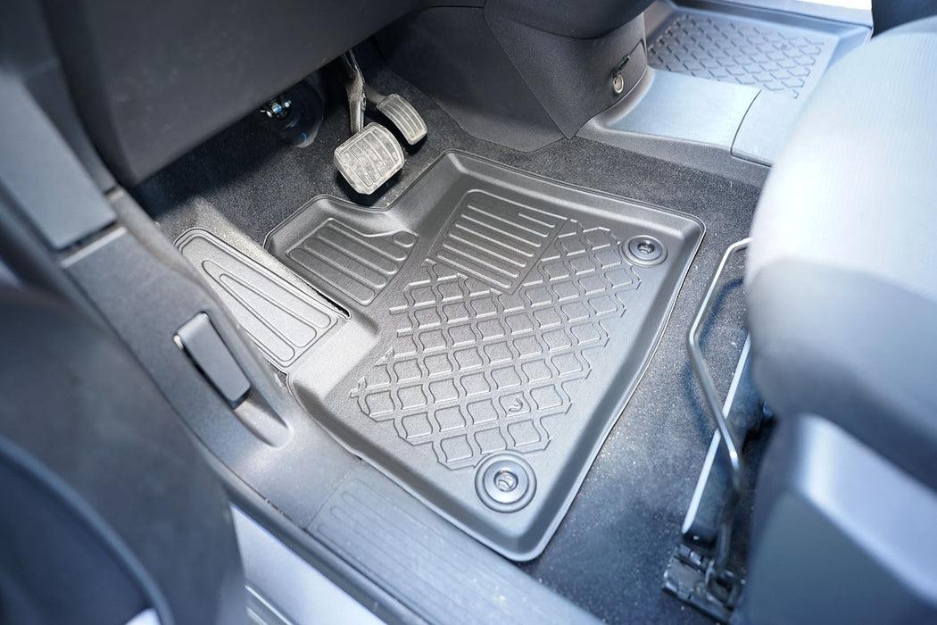 Covorase auto tip tavita Fiat Doblo E- EV, an fabricatie 2023 - prezent, caroserie van 2-3 locuri, ampatament scurt si lung