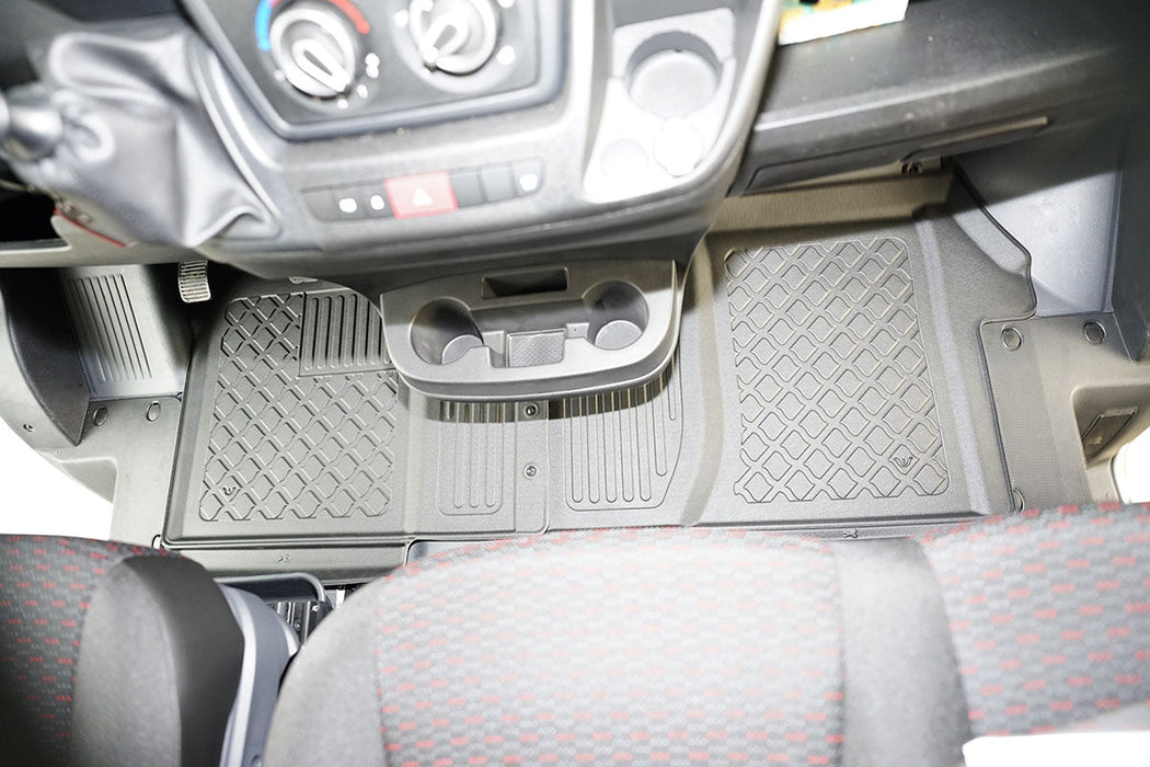 Covorase auto tip tavita Citroen Jumper II, an fabricatie 2006 - prezent, caroserie van 2-3 locuri, ampatament scurt, mediu si lung, inclusiv facelift