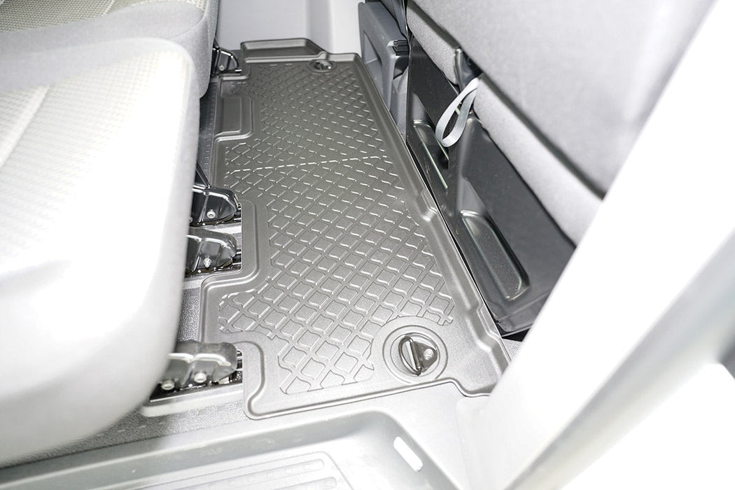 Covorase auto tip tavita Volkswagen T5 Caravelle, an fabricatie 2003 - 05.2015, caroserie van ampatament lung, rand 2