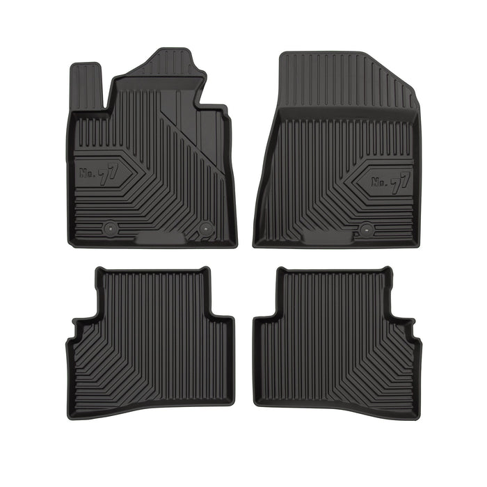 Covorase auto tip tavita Hyundai Tucson III fabricatie 07.2015 - 09.2020, caroserie suv, fara pretensioner centura de siguranta in spatele scaunului soferului #2