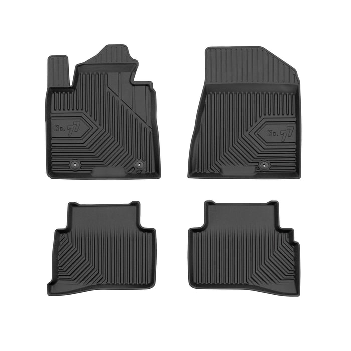 Covorase auto tip tavita Hyundai Tucson III fabricatie 07.2015 - 09.2020, caroserie suv, cu pretensioner centura de siguranta in spatele scaunului soferului #2