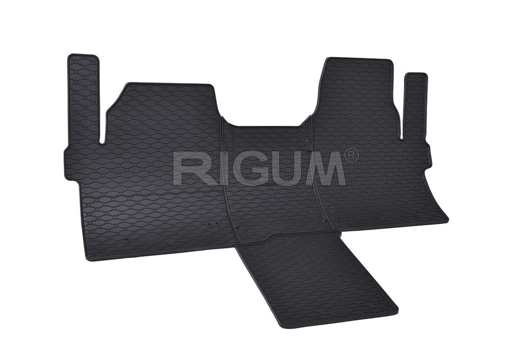 Covorase auto Volkswagen T7 Caravelle fabricatie 2025 - prezent, caroserie van, 2 locuri, tunel inclus #1