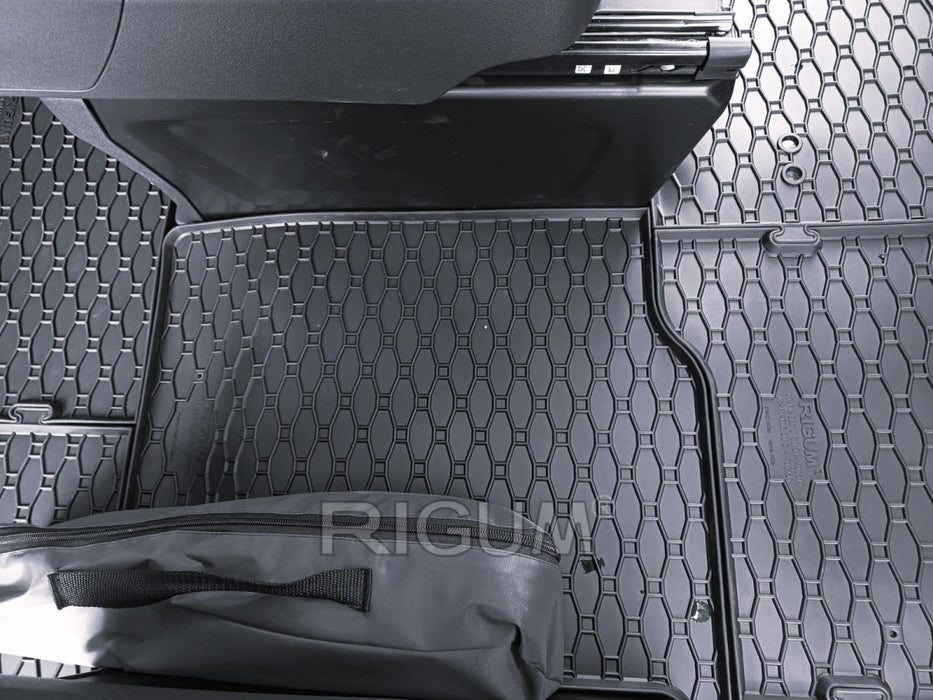 Covorase auto Volkswagen T7 Caravelle fabricatie 2025 - prezent, caroserie van, 2 locuri, tunel inclus #1