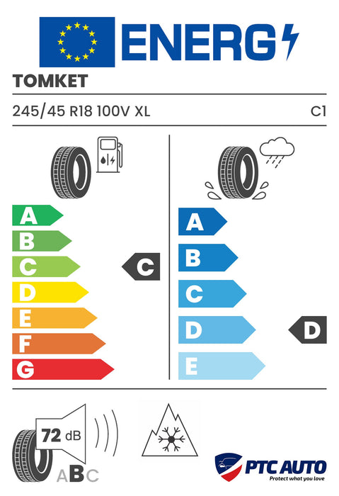 TOMKET 245/45 R18 100V XL SNOWROAD PRO 3 (C-D-B[72])(Turisme iarna)