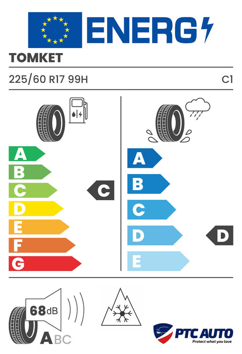 TOMKET 225/60 R17 99H SNOWROAD PRO (C-D-A[68])(Turisme iarna)