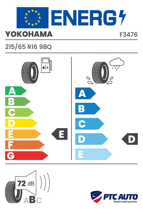 YOKOHAMA 215/65 R16 98Q RPB GEOLANDAR I/T-S M+S 3PMSF RBL (E-D-B[72])(4x4 iarna)