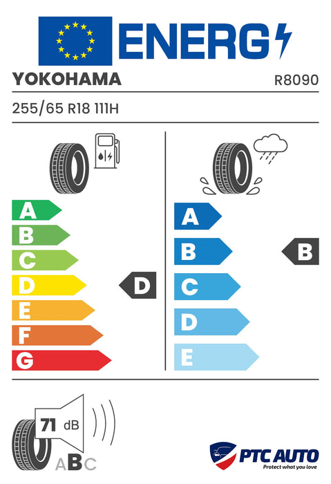YOKOHAMA 255/65 R18 111H GEOLANDAR CV G058 M+S (D-B-B[71])(4x4 vara)