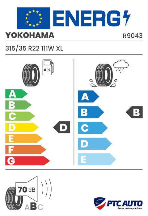 YOKOHAMA 315/35 R22 111W XL RPB GEOLANDAR X-CV G057 M+S (D-B-B[70])(4x4 vara)