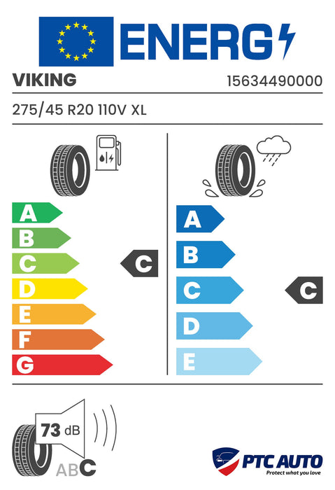 VIKING 275/45 R20 110V XL FR WinTech NewGen M+S  3PMSF (C-C-B[73])(4x4 iarna)