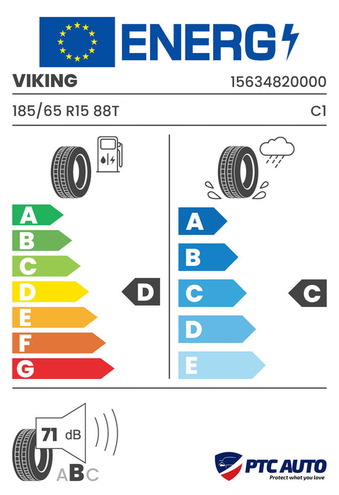 VIKING 185/65 R15 88T FOURTECH PLUS M+S 3PMSF (D-C-B[71])(Turisme All Season)