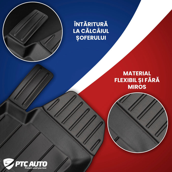 Covorase auto tip tavita Daf XF fabricatie 2022 - prezent, caroserie cargo, cu scaun pneumatic in dreapta #1