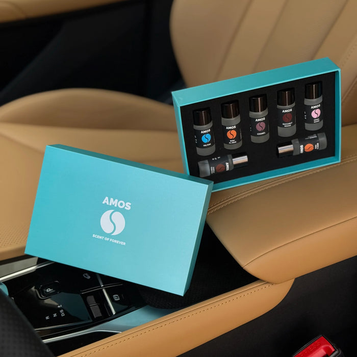 Amos Mini Blue - set 7 parfumuri de rezervă