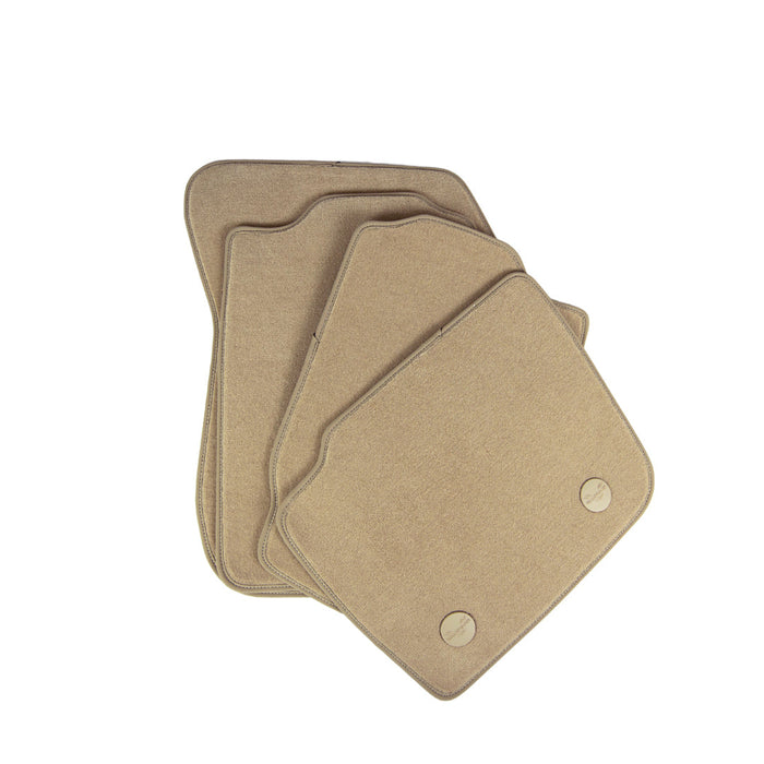 Covorase auto mocheta (bej) Toyota Prius Plus fabricatie 2011 - 2015, caroserie minivan, sistme de prindere standard - 4