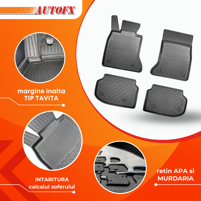 Covorase auto tip tavita Skoda Octavia II fabricatie 2004 - 2013, caroserie combi #1