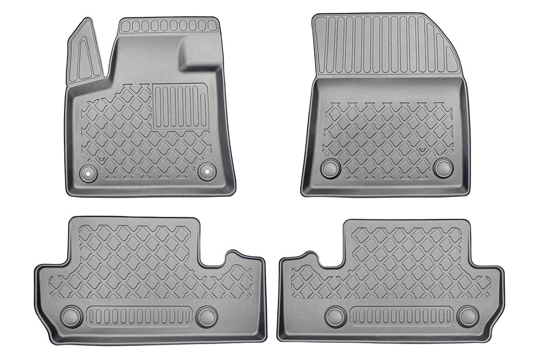 Covorase auto tip tavita Peugeot 3008 II, an fabricatie 11.2016 - 11.2023, caroserie suv nu corespunde pentru hybrid si hybrid4, cu sistem focal hi-fi