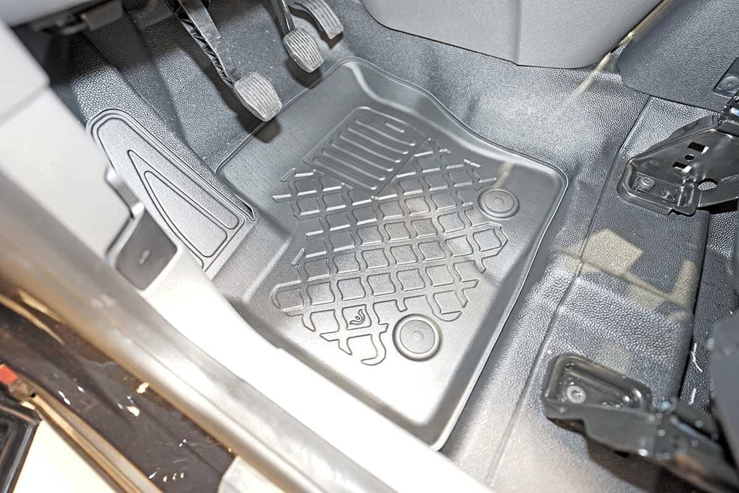 Covorase auto tip tavita Ford Transit Connect II, an fabricatie 01.2014 - prezent, caroserie van 2-3 locuri, ampatament scurt si lung