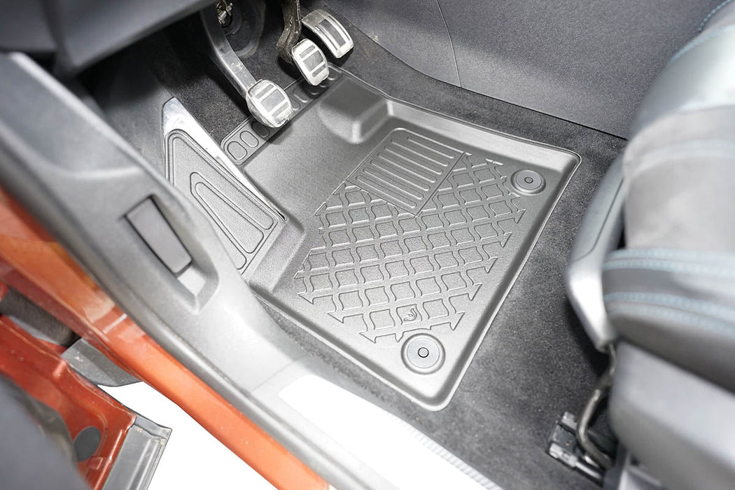 Covorase auto tip tavita Peugeot 3008 II, an fabricatie 11.2016 - 11.2023, caroserie suv nu corespunde pentru hybrid si hybrid4, cu sistem focal hi-fi