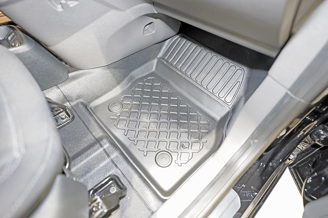 Covorase auto tip tavita Ford Transit Connect II, an fabricatie 01.2014 - prezent, caroserie van 2-3 locuri, ampatament scurt si lung
