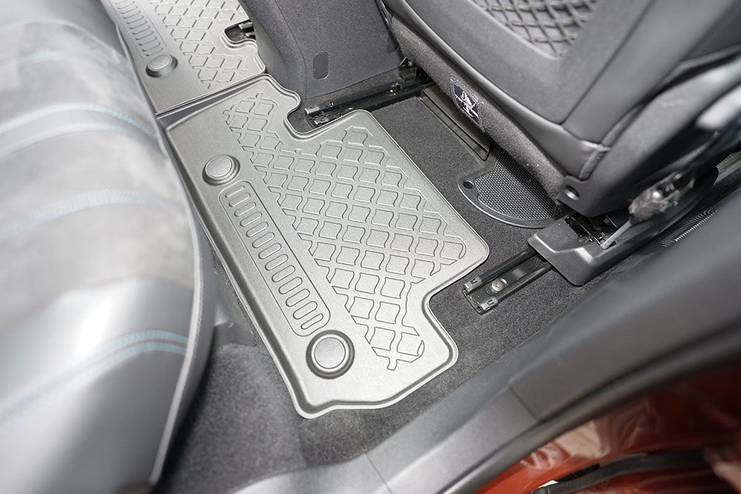 Covorase auto tip tavita Peugeot 3008 II, an fabricatie 11.2016 - 11.2023, caroserie suv nu corespunde pentru hybrid si hybrid4, cu sistem focal hi-fi