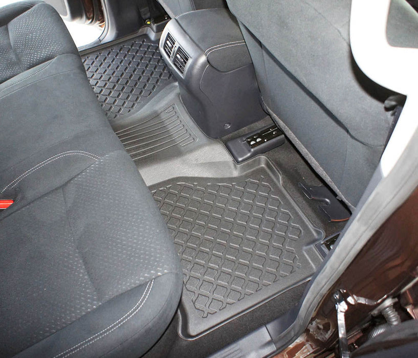 Covorase auto tip tavita Nissan Navara, an fabricatie 01.2016 - prezent, caroserie pick-up cabina dubla