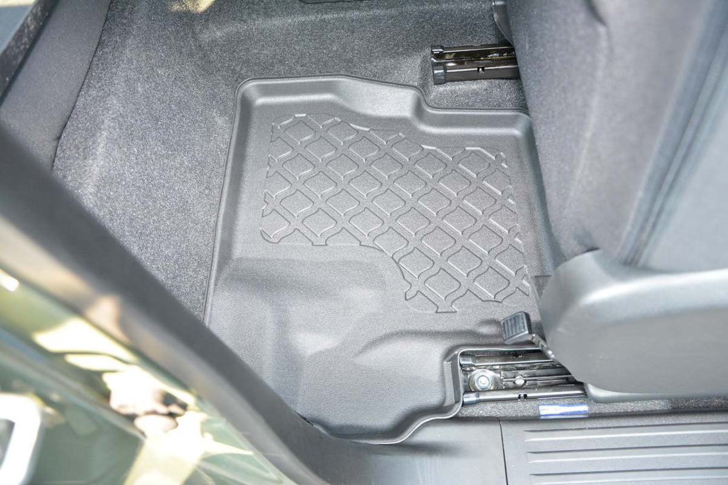 Covorase auto tip tavita Suzuki Jimny II, an fabricatie 10.2018 - prezent, caroserie suv cutie manuala