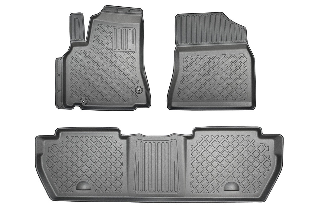 Covorase auto tip tavita Citroen Berlingo II, an fabricatie 2008 - 08.2018, caroserie van 5-7 locuri, fara rand 3