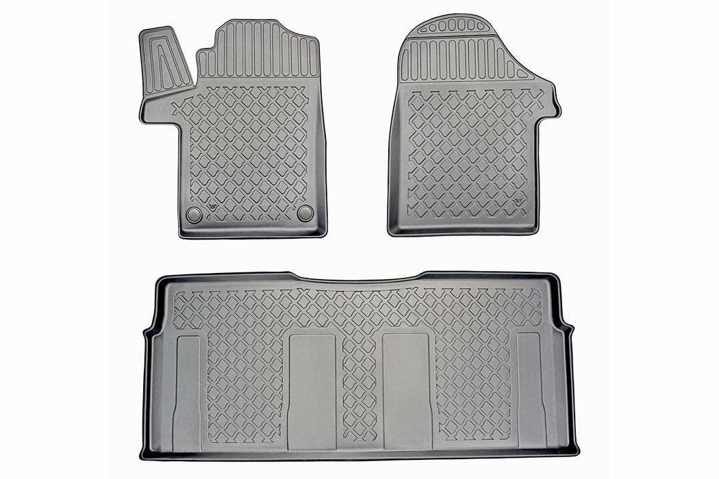Covorase auto tip tavita Mercedes Vito e W447, an fabricatie 11.2020 - prezent, caroserie van al 3-lea rand exclus
