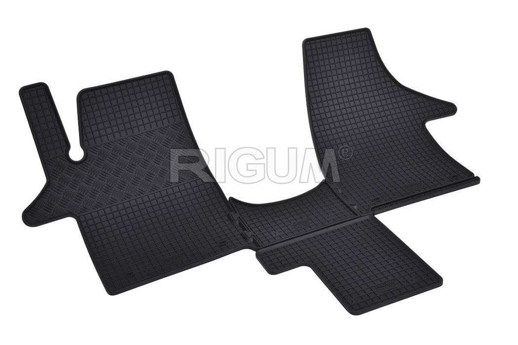 Covorase auto Volkswagen T5 Multivan, an fabricatie 2003 - 05.2015, caroserie van 2 locuri